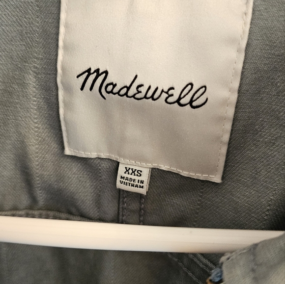 Women's Light Blue Utility Jacket - Picture 8 of 9